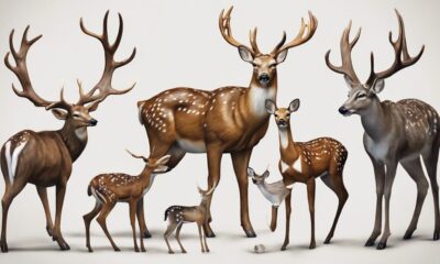 deer like animals in nature
