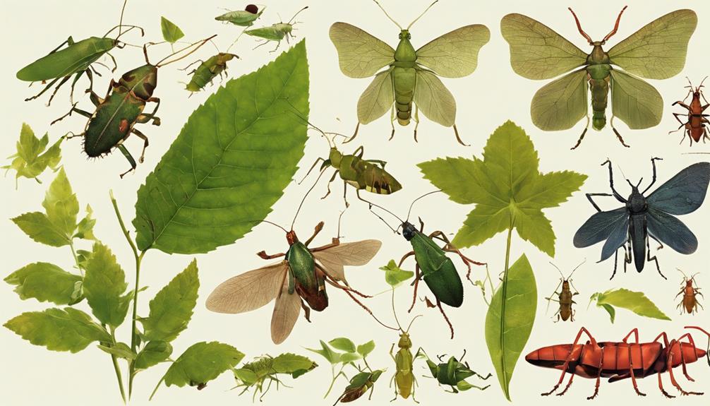 diet affecting leaf bugs