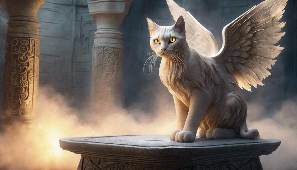 discover winged cat name