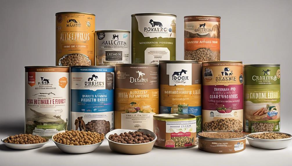 dog food allergy selection