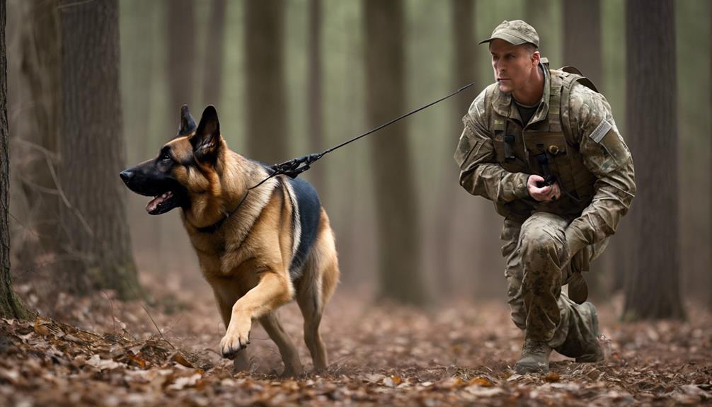 dog training for patrols