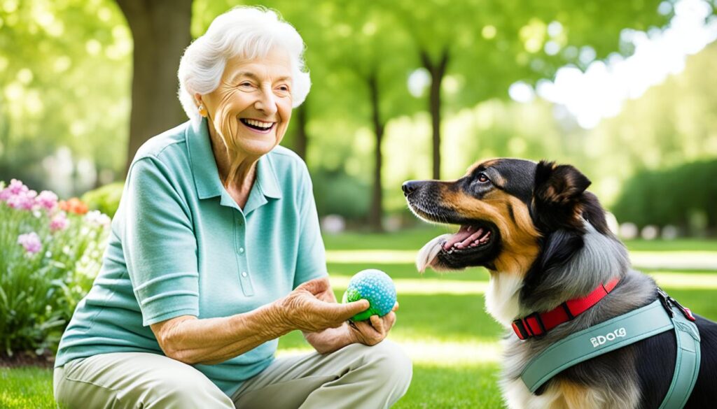 dogs aid in healthy aging