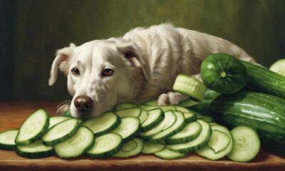 dogs and cucumbers snack