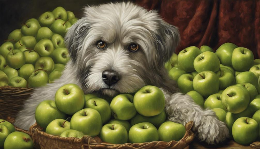 dogs and granny smith