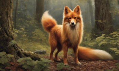 dogs resembling foxes showcased