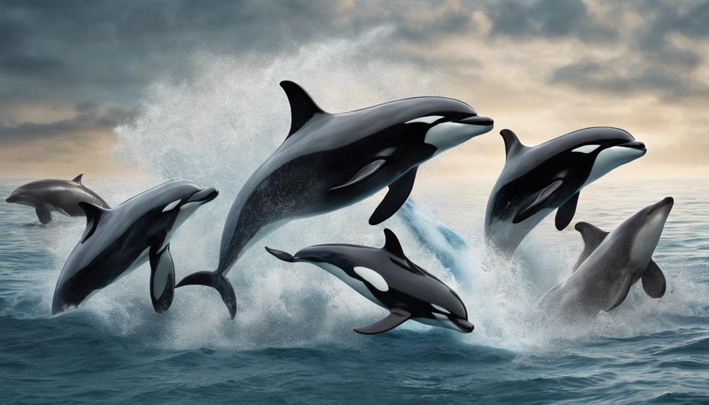 dolphin like marine species