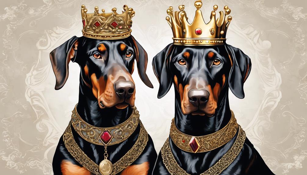 elegant doberman name ideas