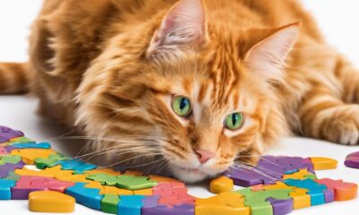 engaging cat puzzle toys