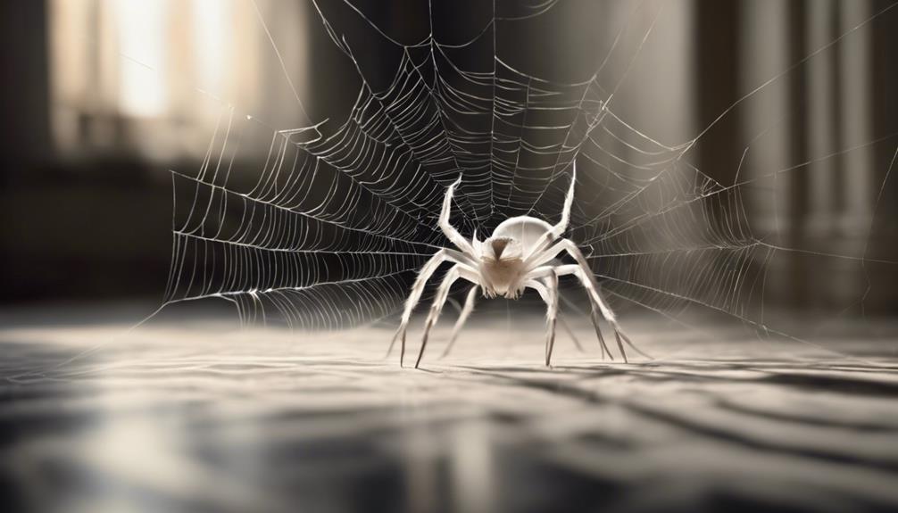 exploring the world of white spiders