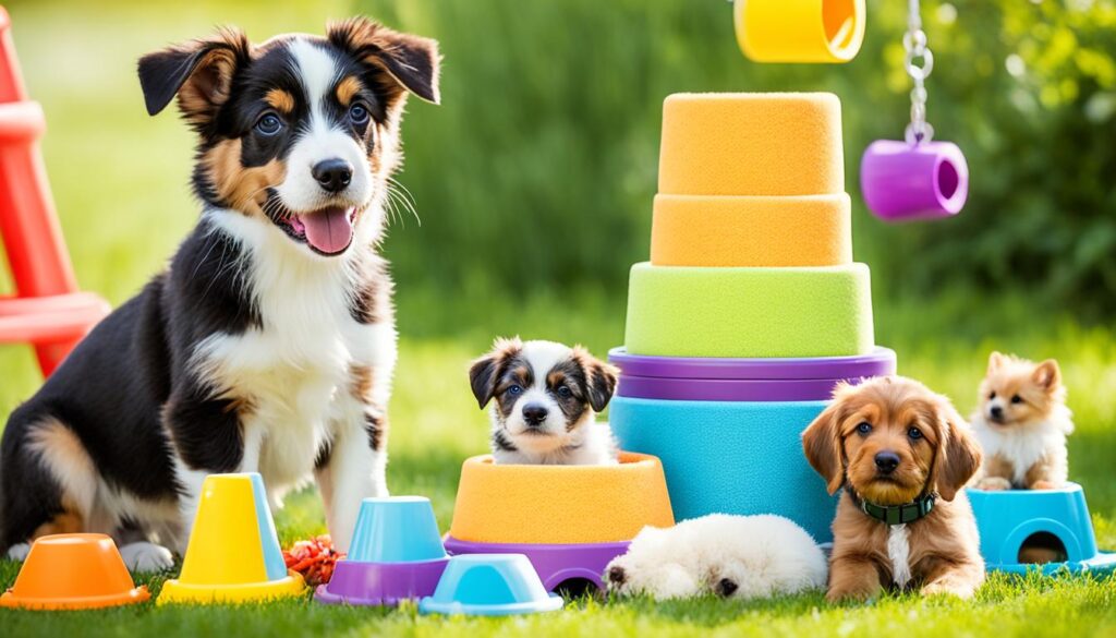feeding puppies large and small breeds
