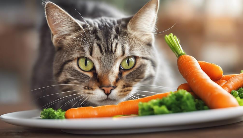 feeding cats carrots effectively
