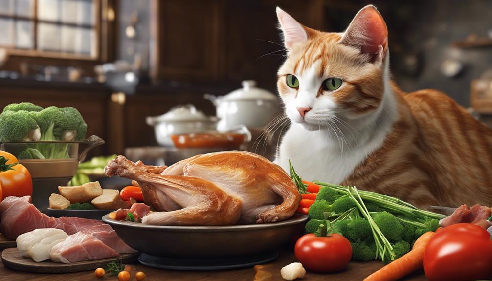 feeding cats meat safely