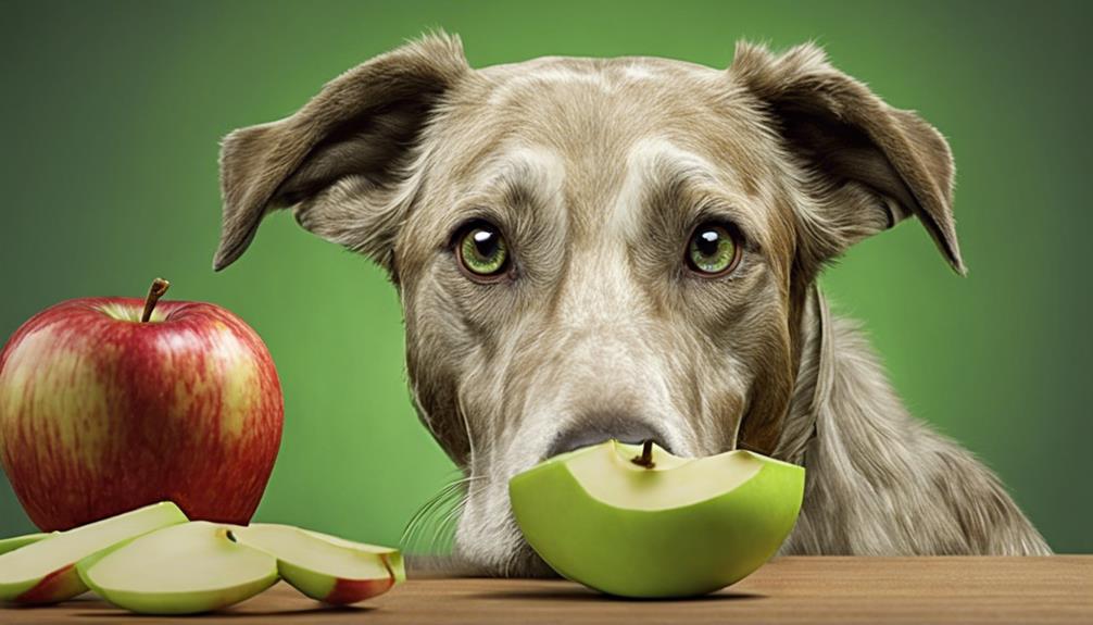 feeding dogs apples moderately