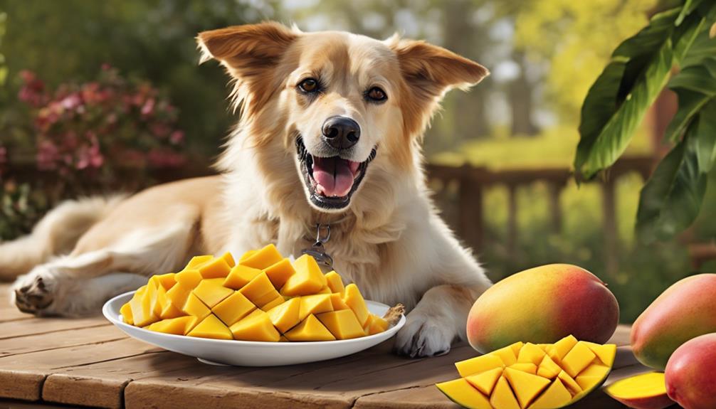 feeding dogs mango safely
