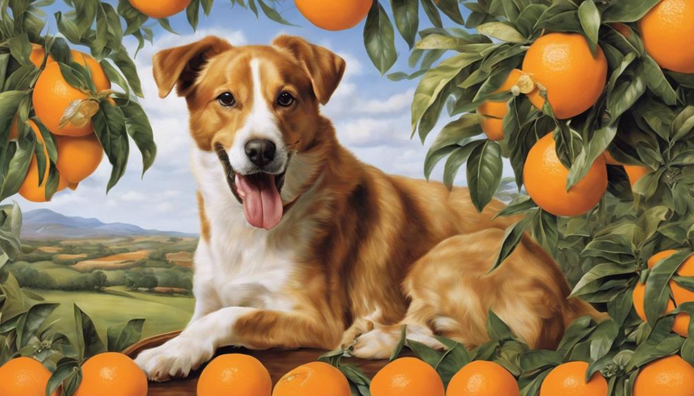 feeding dogs oranges safely