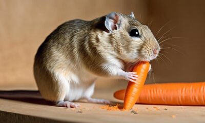 feeding gerbils carrots safely