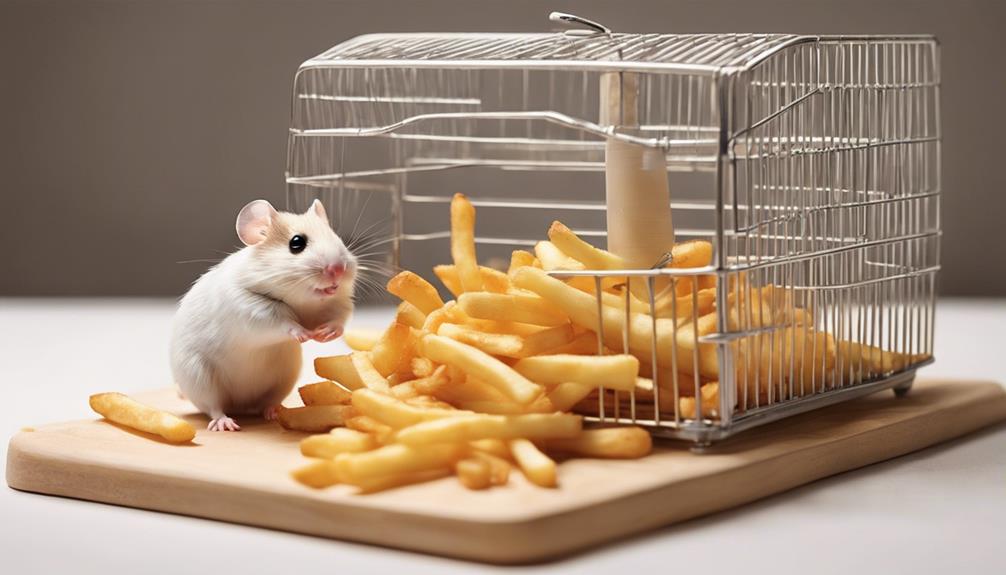 feeding hamsters french fries