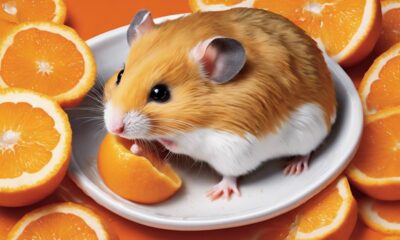 feeding hamsters oranges safely
