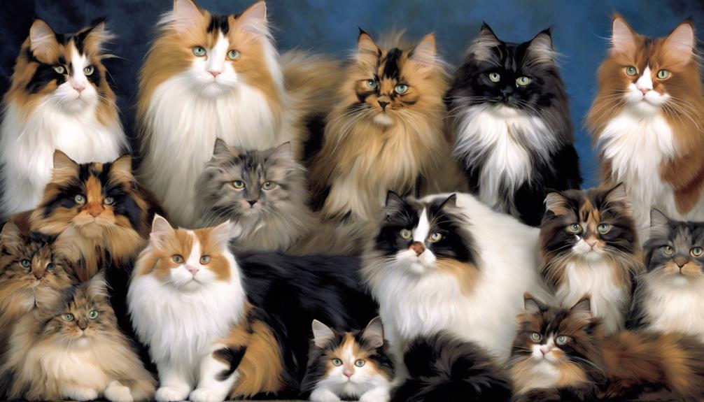 feline breeds with fur