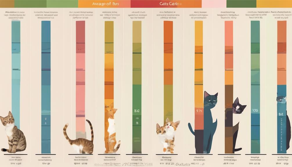 feline weight range guide