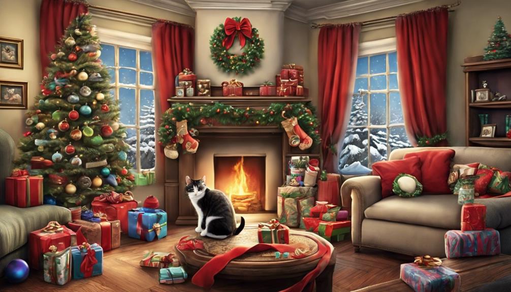 festive feline christmas tradition