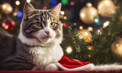 festive holiday cat names