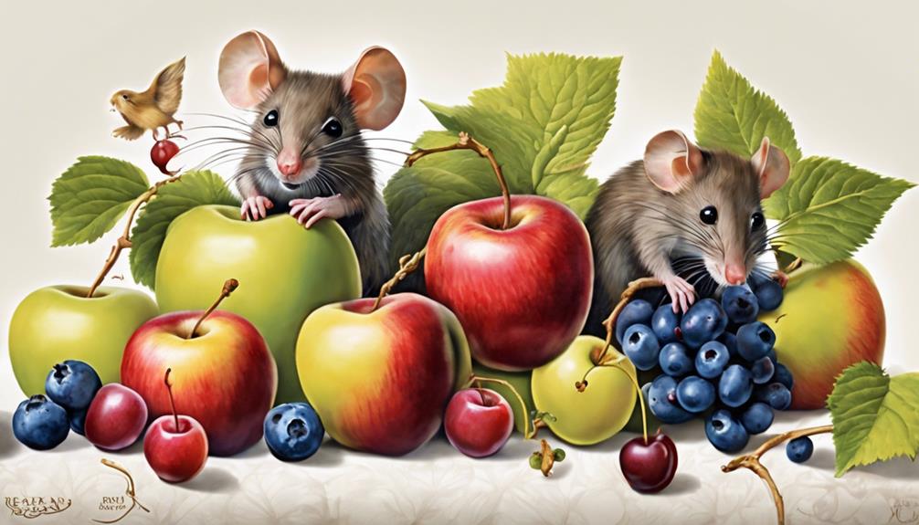 fruit choices for rats