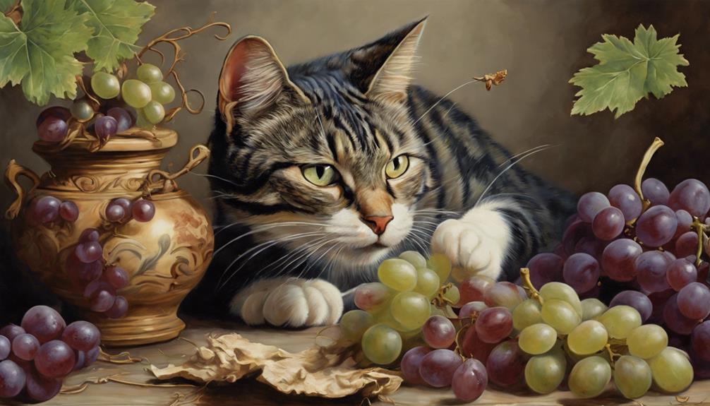 grape stem safety cats