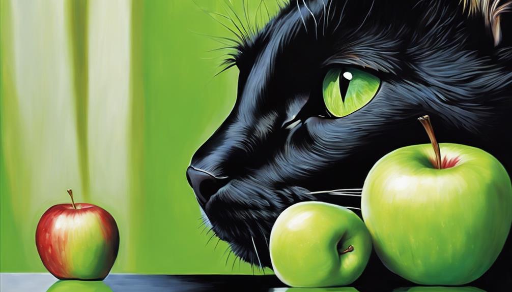 green apple benefits cats