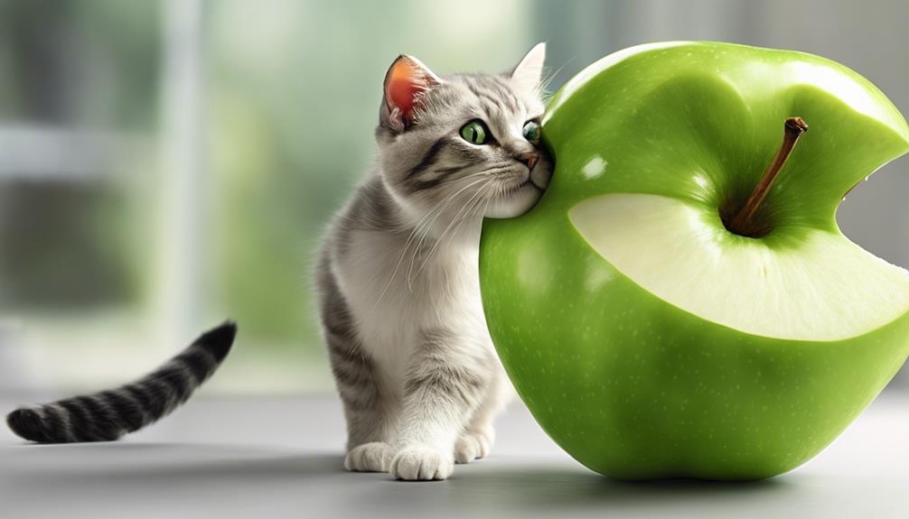 green apples for cats