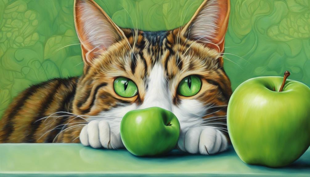 green apples harm cats