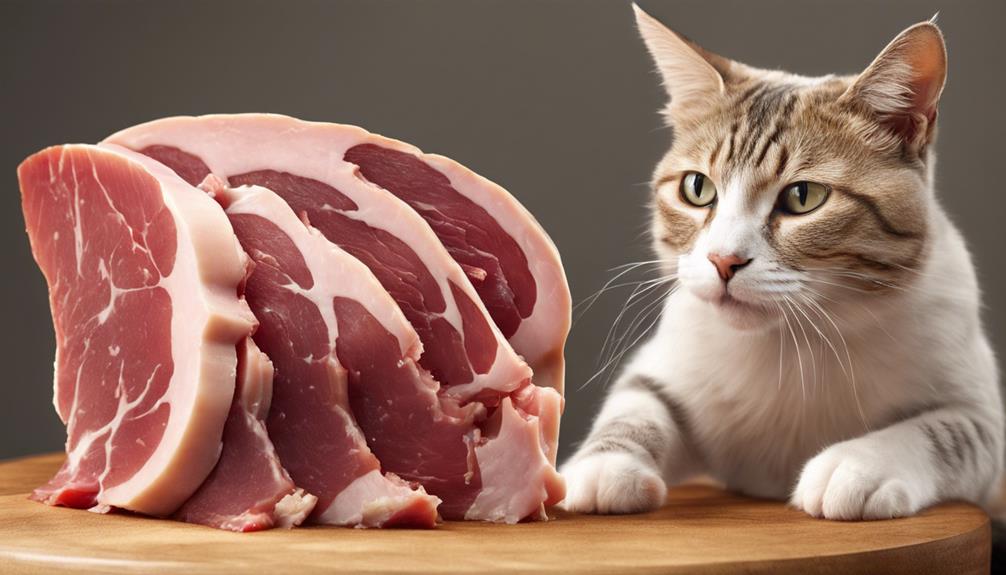 ham and cats digestive