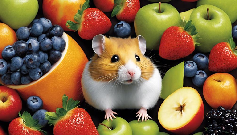 hamster friendly fruits and veggies