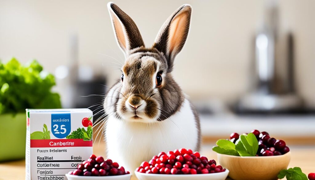 how much cranberry can rabbits have image