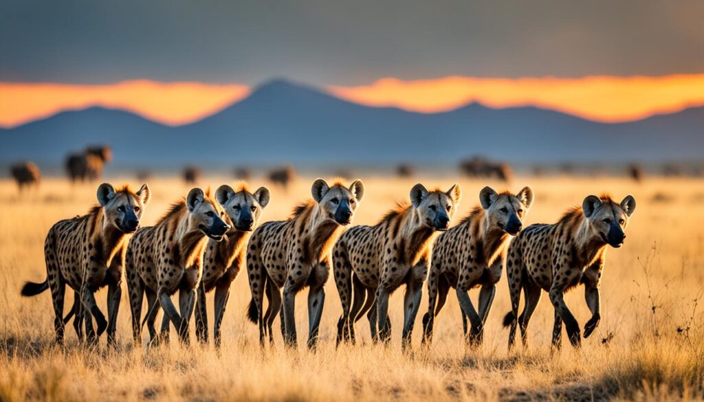 hunting skills of hyenas