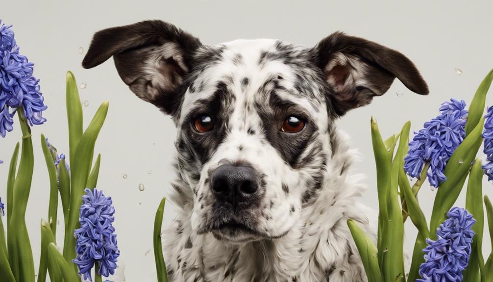hyacinth toxicity in canines