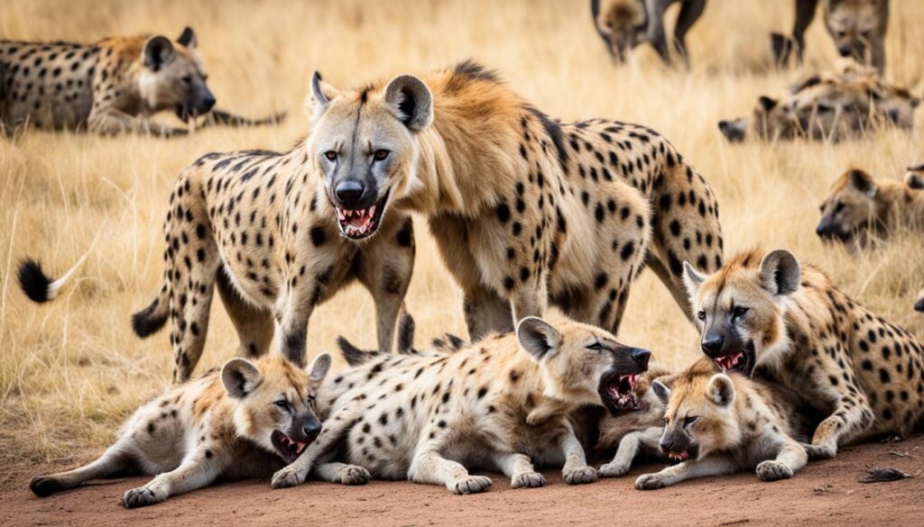 hyena feeding habits
