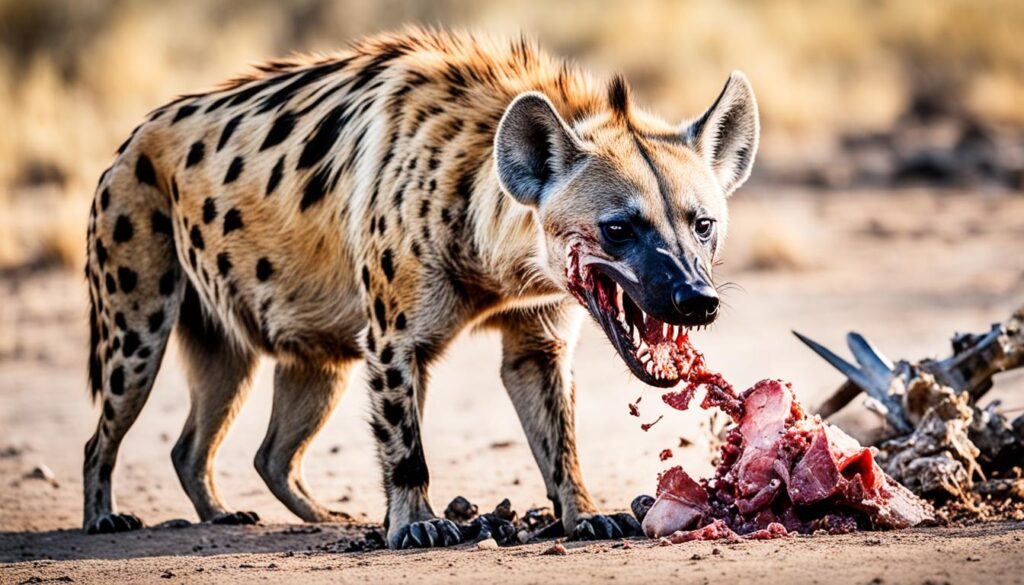 hyenas and nutrient recycling