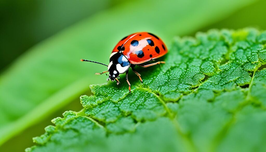 ladybug and lacewing