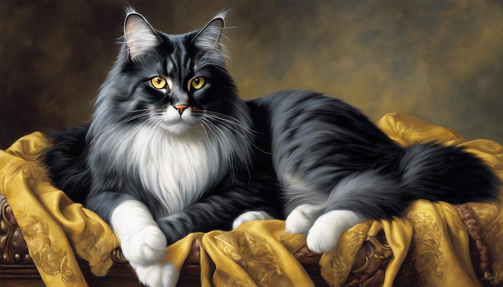 large fluffy cat breed