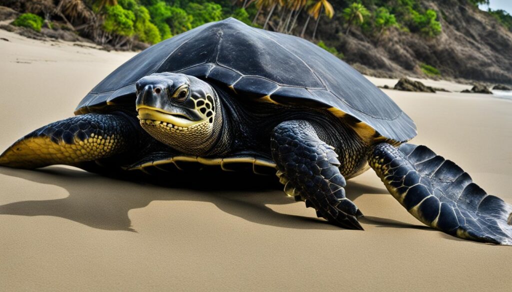 leatherback sea turtle