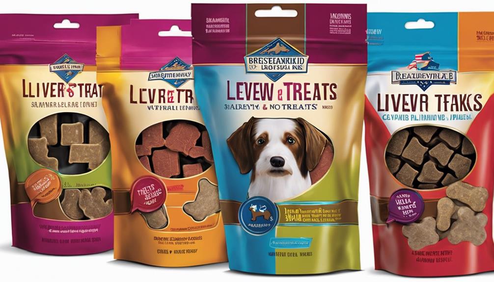 liver flavored dog chew treats
