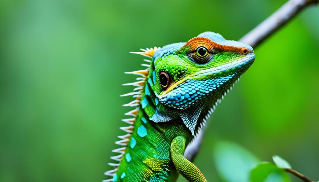 maned forest lizard