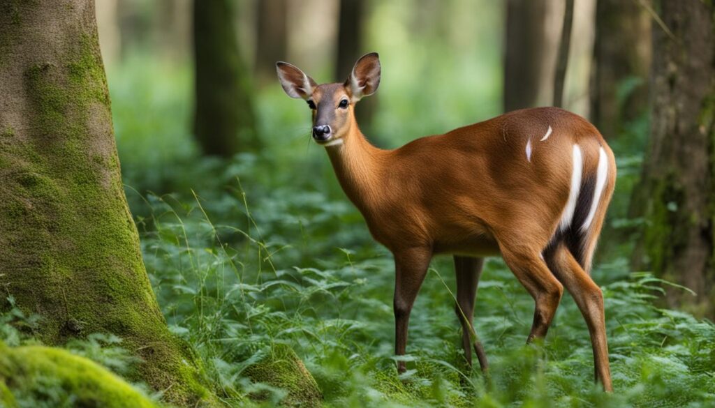 muntjac deer adaptability