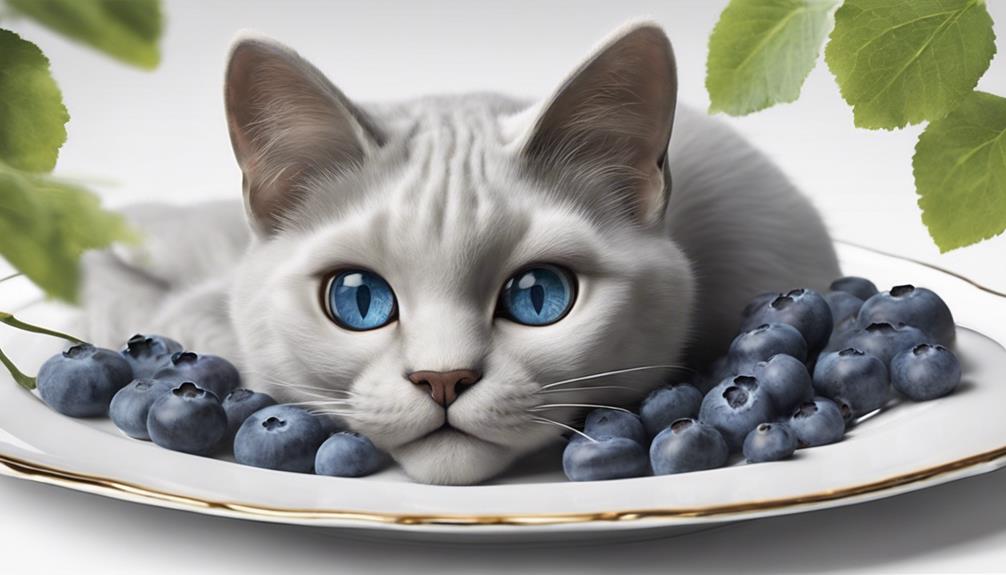 nourishing blueberries for cats