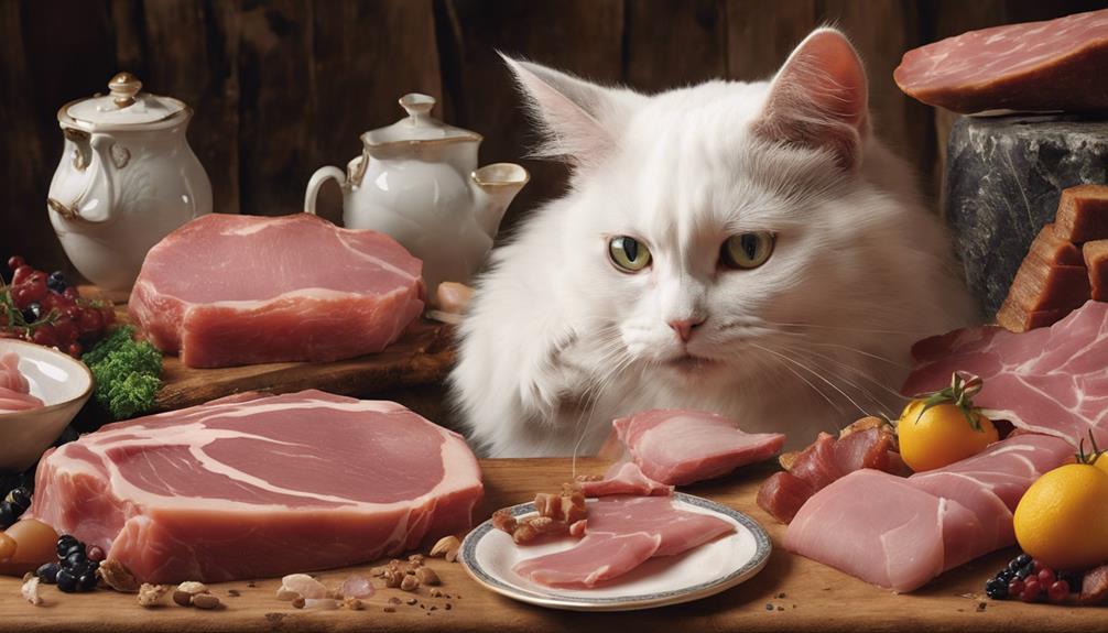 nutritional content of ham