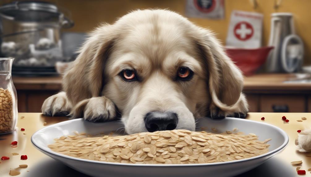 oatmeal dangers for dogs