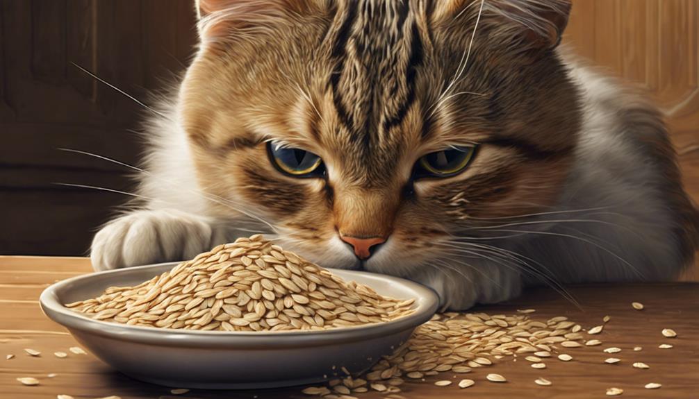 oats for feline diet