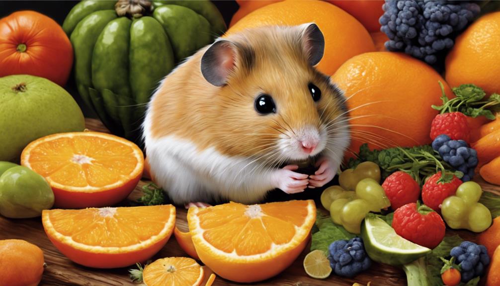 oranges for hamster health