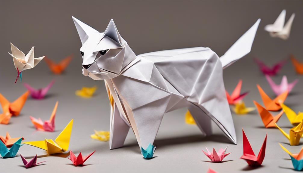 origami cat naming fun